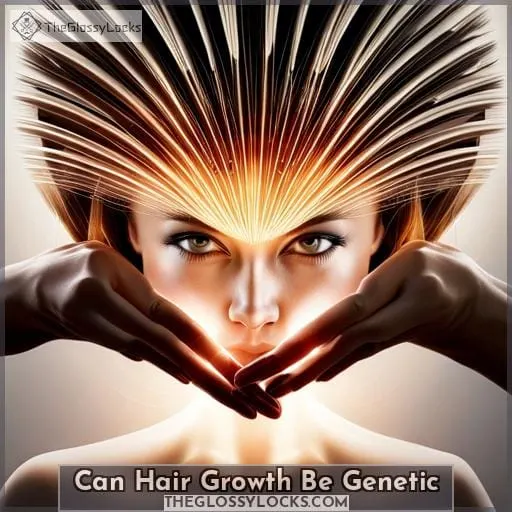 can hair growth be genetic