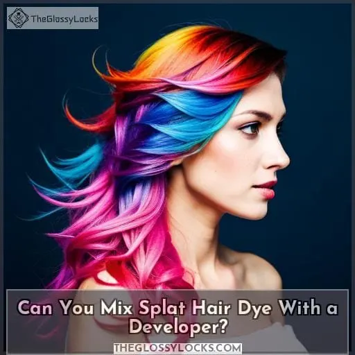 Can You Mix Splat Hair Dye With a Developer?
