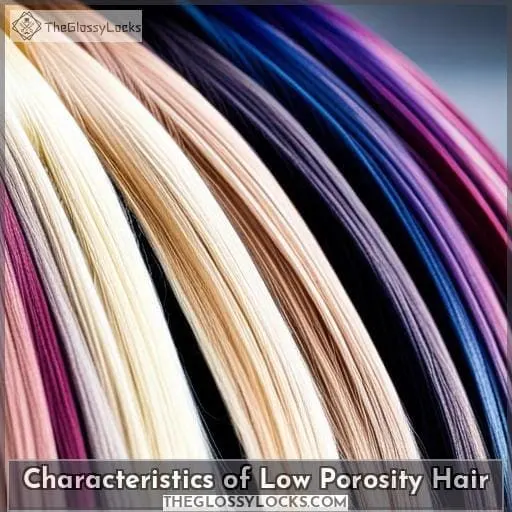 Characteristics of Low Porosity Hair