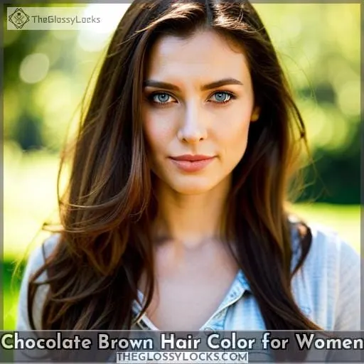 Chocolate Brown Hair Color for Women