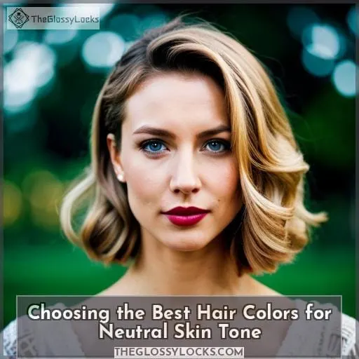 Choosing the Best Hair Colors for Neutral Skin Tone