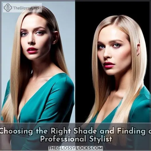 Choosing the Right Shade and Finding a Professional Stylist