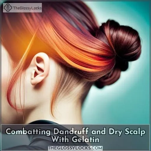 Combatting Dandruff and Dry Scalp With Gelatin