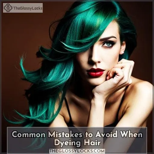 Common Mistakes to Avoid When Dyeing Hair