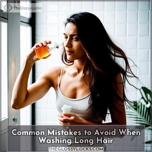 Common Mistakes to Avoid When Washing Long Hair