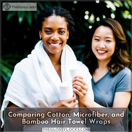 Comparing Cotton, Microfiber, and Bamboo Hair Towel Wraps