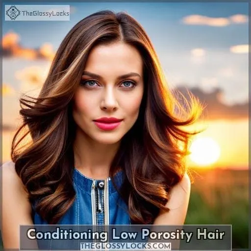 Conditioning Low Porosity Hair