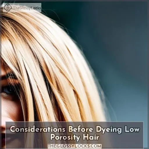 Considerations Before Dyeing Low Porosity Hair