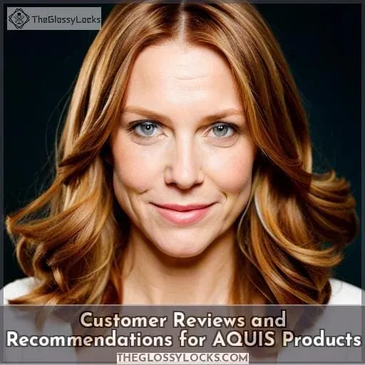 Customer Reviews and Recommendations for AQUIS Products