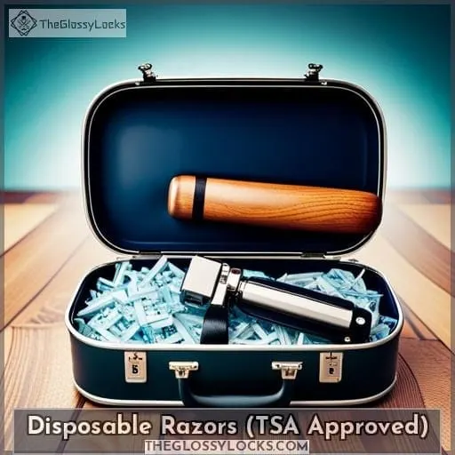 Disposable Razors (TSA Approved)