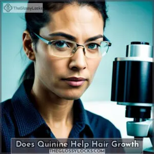 does quinine help hair growth