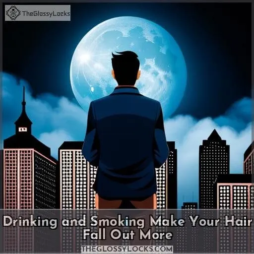 Drinking and Smoking Make Your Hair Fall Out More