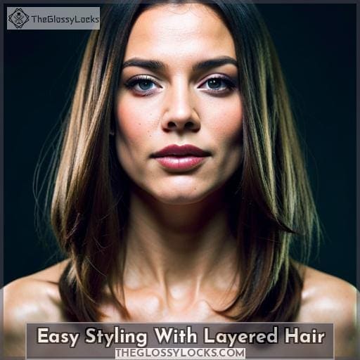 Easy Styling With Layered Hair Easy Styling With Layered Hair