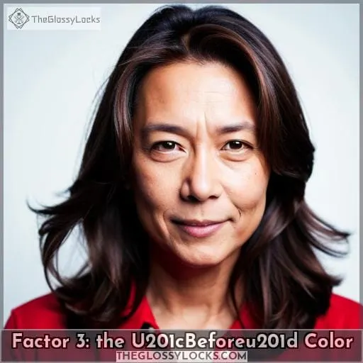 Factor 3: the u201cBeforeu201d Color