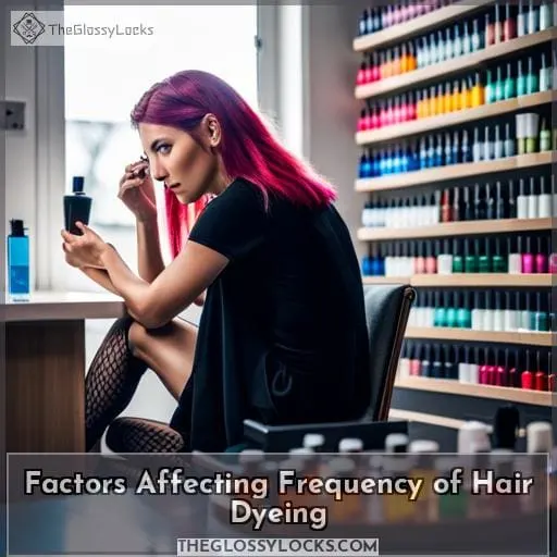Factors Affecting Frequency of Hair Dyeing