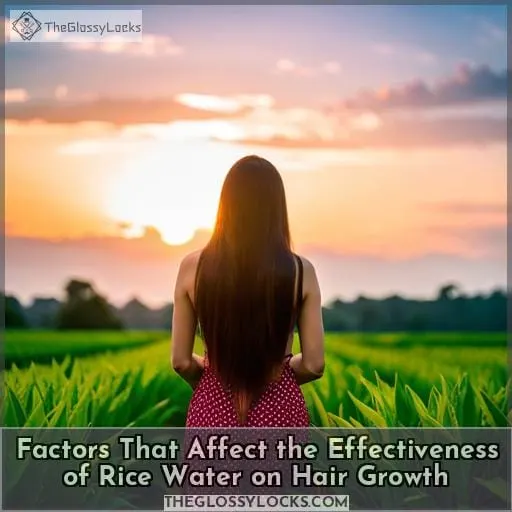 Factors That Affect the Effectiveness of Rice Water on Hair Growth