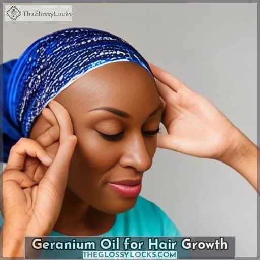 Geranium Oil for Hair Growth