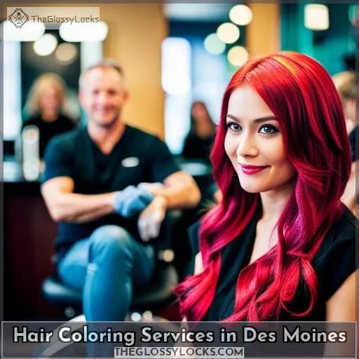 Hair Coloring Services in Des Moines