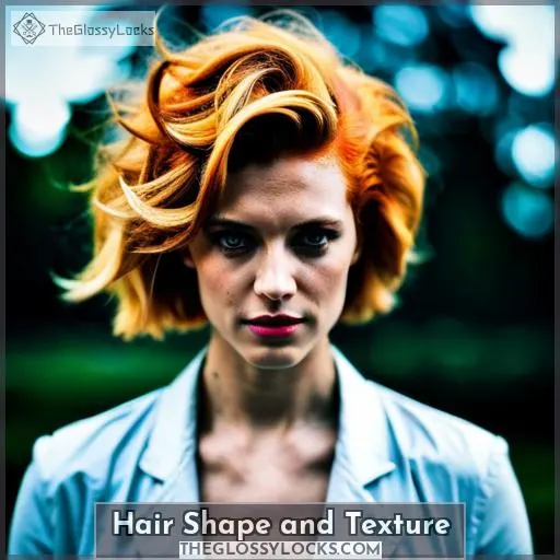 hair shape and texture