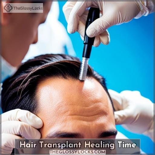 Hair Transplant Healing Time