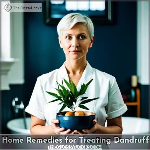 Home Remedies for Treating Dandruff