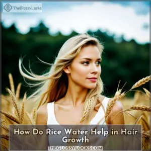 how do rice water help in hair growth