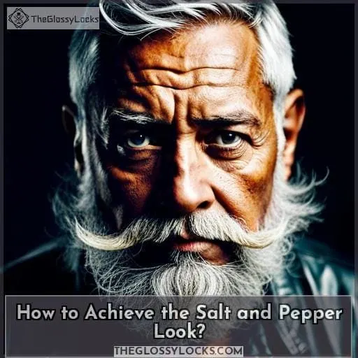 How to Achieve the Salt and Pepper Look?