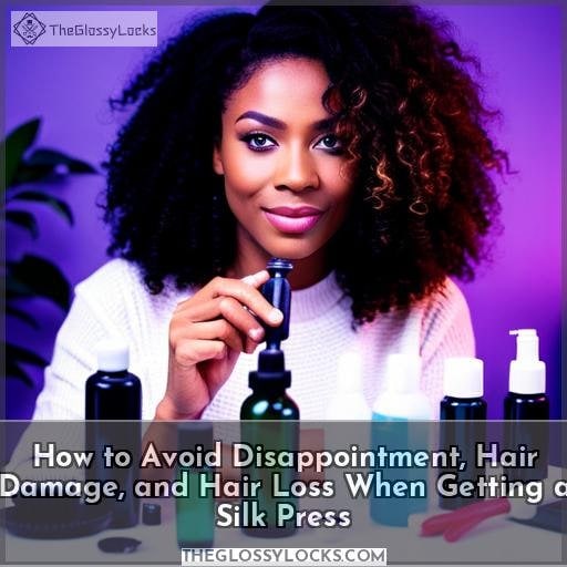 How to Avoid Disappointment, Hair Damage, and Hair Loss When Getting a Silk Press How to Avoid Disappointment, Hair Damage, and Hair Loss When Getting a Silk Press