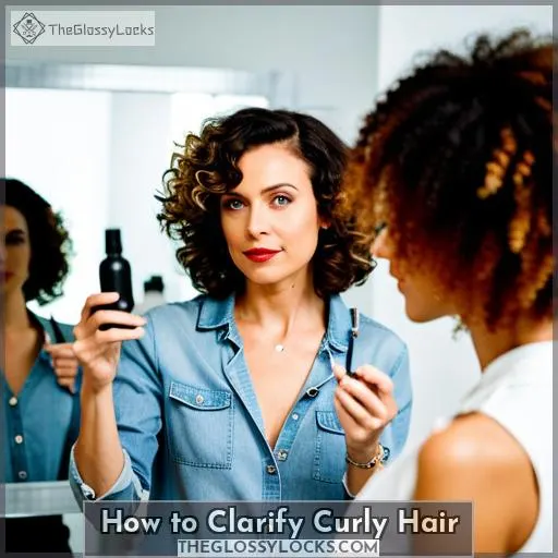 how to clarify curly hair