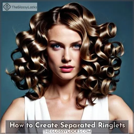 How to Create Separated Ringlets