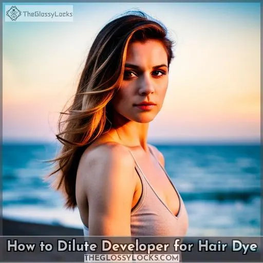 how to dilute developer for hair dye