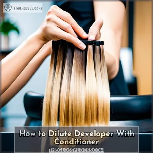 How to Dilute Developer With Conditioner