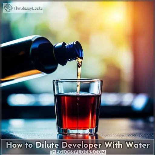 How to Dilute Developer With Water