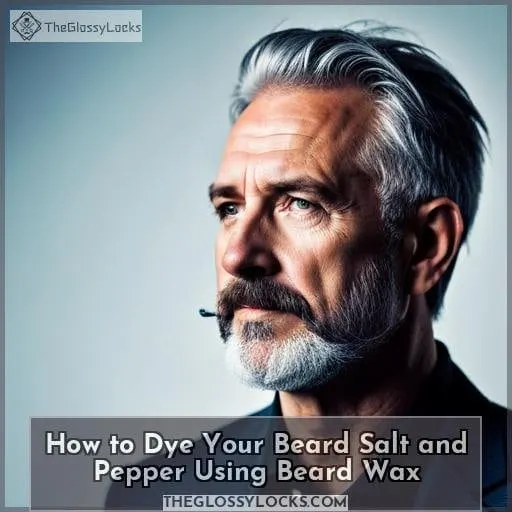 How to Dye Your Beard Salt and Pepper Using Beard Wax