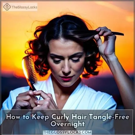 How to Keep Curly Hair Tangle-Free Overnight