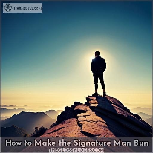 How to Make the Signature Man Bun How to Make the Signature Man Bun