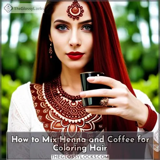 How to Mix Henna and Coffee for Coloring Hair?
