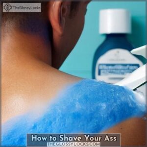 how to shave your ass