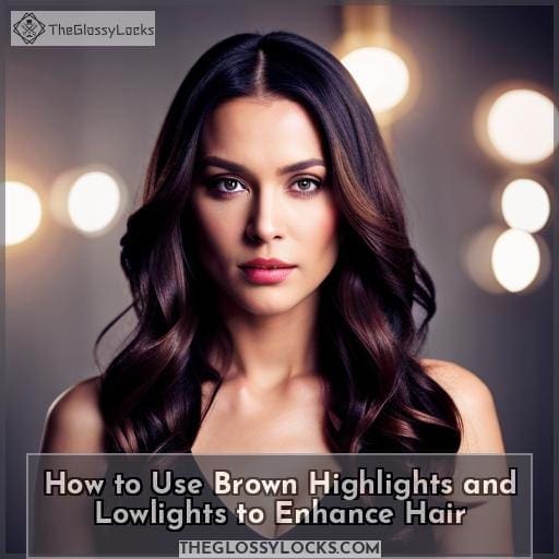 How to Use Brown Highlights and Lowlights to Enhance Hair