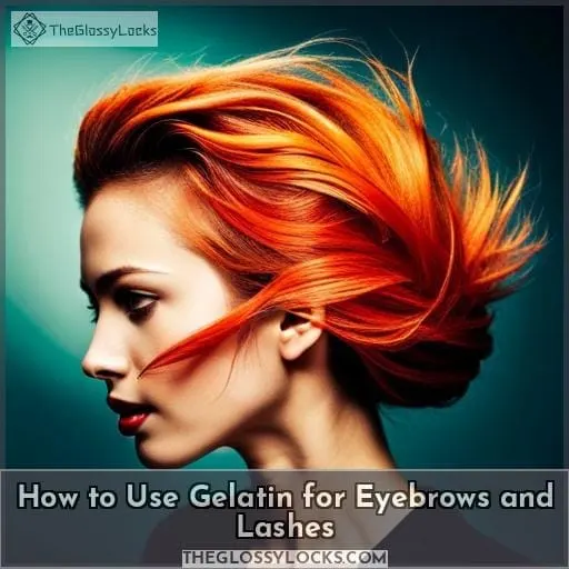 How to Use Gelatin for Eyebrows and Lashes