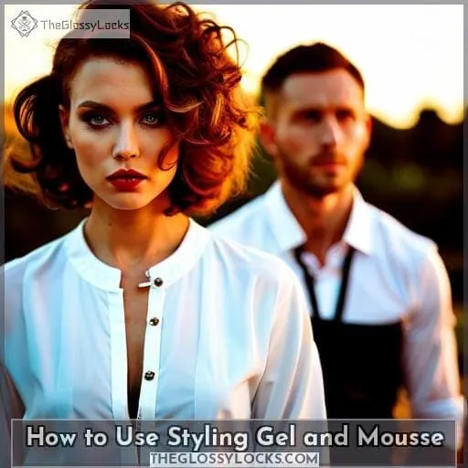 How to Use Styling Gel and Mousse