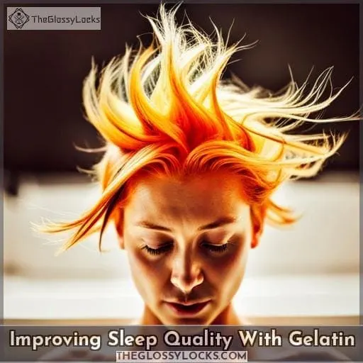 Improving Sleep Quality With Gelatin