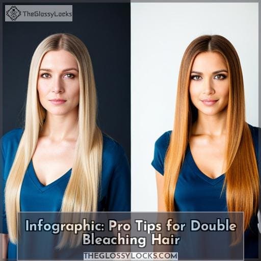 Infographic: Pro Tips for Double Bleaching Hair