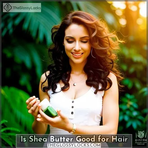 is shea butter good for hair