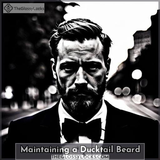 Maintaining a Ducktail Beard Maintaining a Ducktail Beard