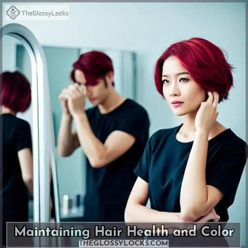 Maintaining Hair Health and Color