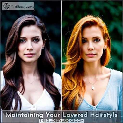 Maintaining Your Layered Hairstyle