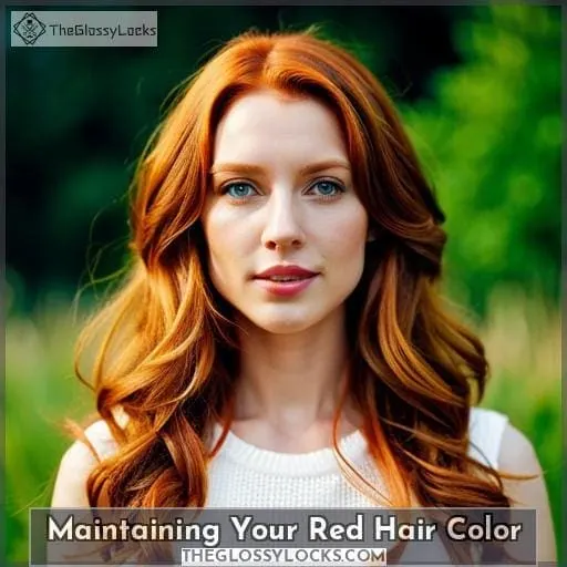Maintaining Your Red Hair Color
