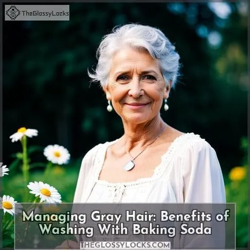 Managing Gray Hair: Benefits of Washing With Baking Soda