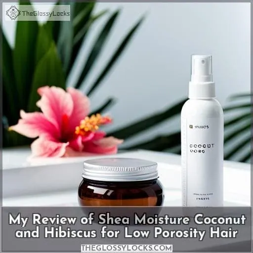 My Review of Shea Moisture Coconut and Hibiscus for Low Porosity Hair
